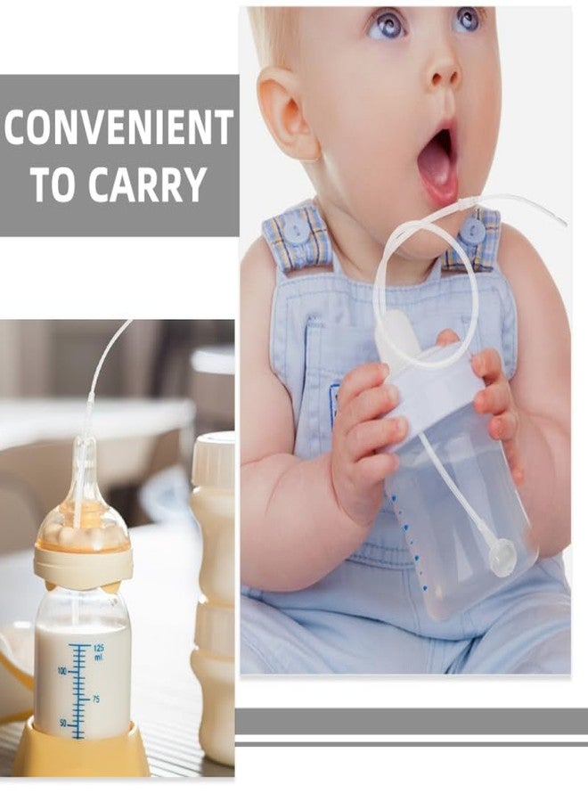 JOINPAYA 2pcs Weighted Straw for Baby Bottles: Breastfeeding Support Tube Food-Grade Replacement Lactation Aid Tube Accessories - Image 2